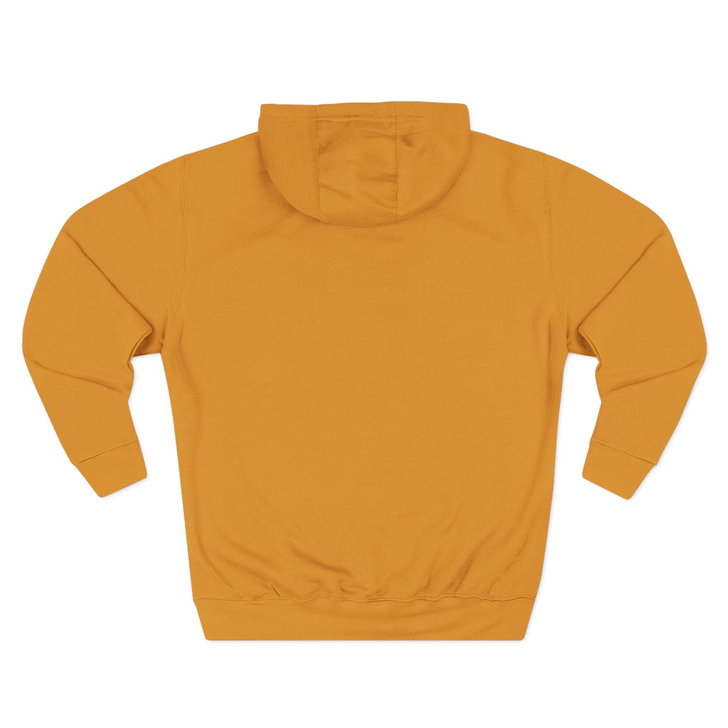 Vida Life Mustard Fleece Hoodie — Cozy Casual Pullover with Minimal Logo
