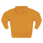 Vida Life Mustard Fleece Hoodie — Cozy Casual Pullover with Minimal Logo