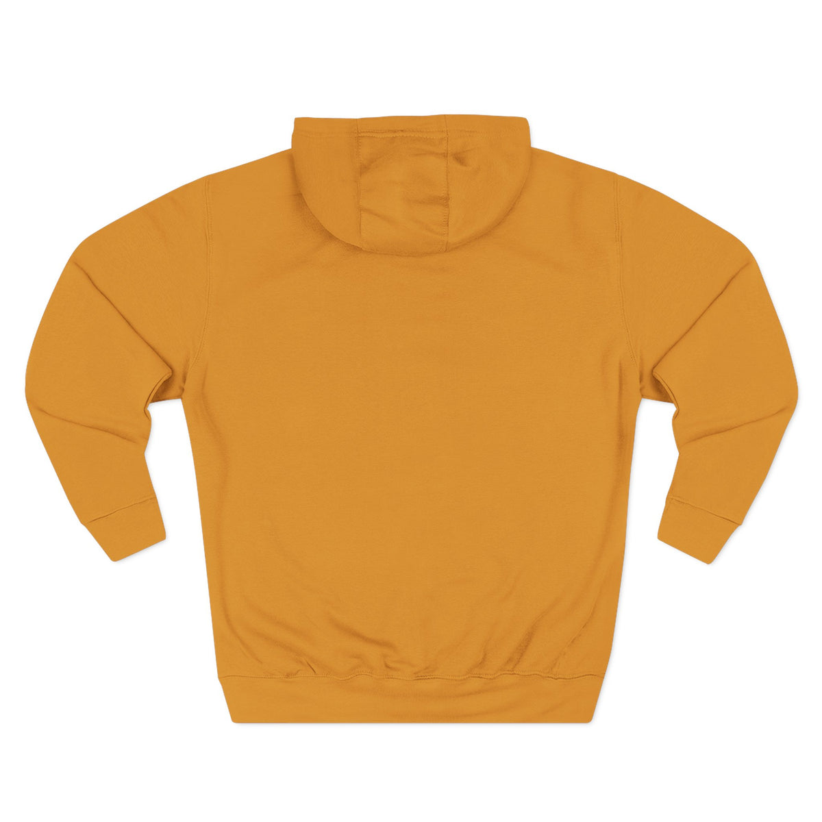 Vida Life Mustard Fleece Hoodie — Cozy Casual Pullover with Minimal Logo