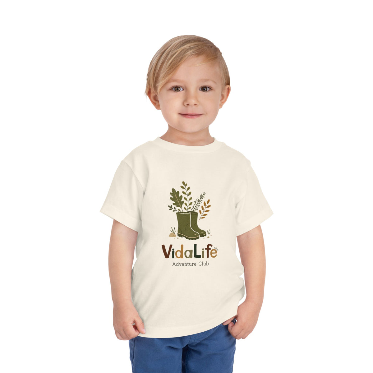 Adventure Club Toddler Tee Cream